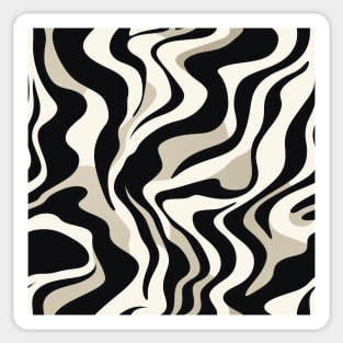 Zebra Mirage Sticker